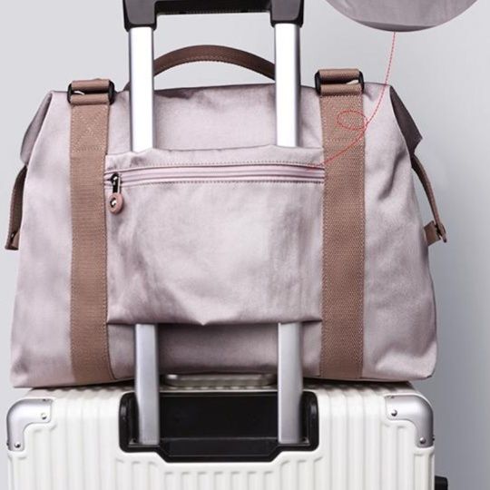 キャリーオンバッグ すっきり収納 旅行用ボストンバッグ