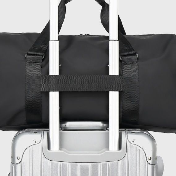 キャリーオンバッグ 多機能ロゴ入り旅行ボストンバッグ