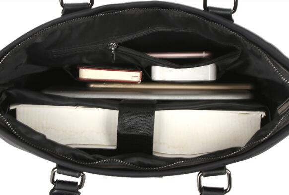 キャリーオンバッグ メンズ撥水加工ビジネストートバッグ斜めがけ通勤用