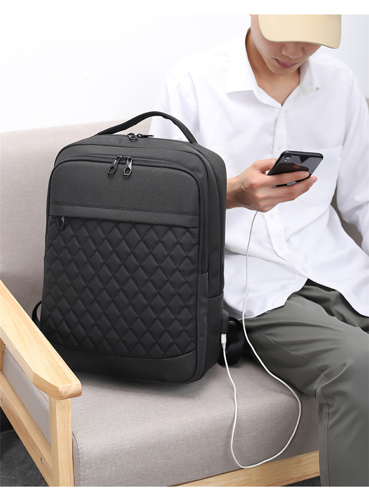 キャリーオンバッグ 菱格スマートリュック