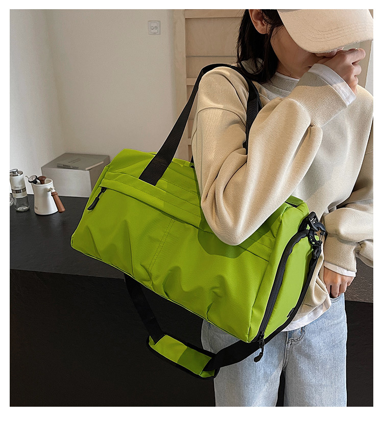 キャリーオンバッグ シンプル防水ボストンバッグ