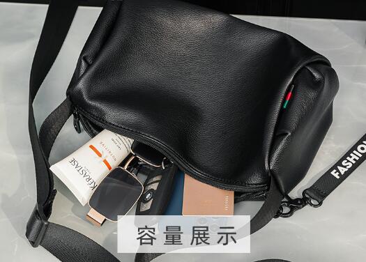 キャリーオンバッグ 男性用合成皮革ボストンバッグ斜め掛け対応