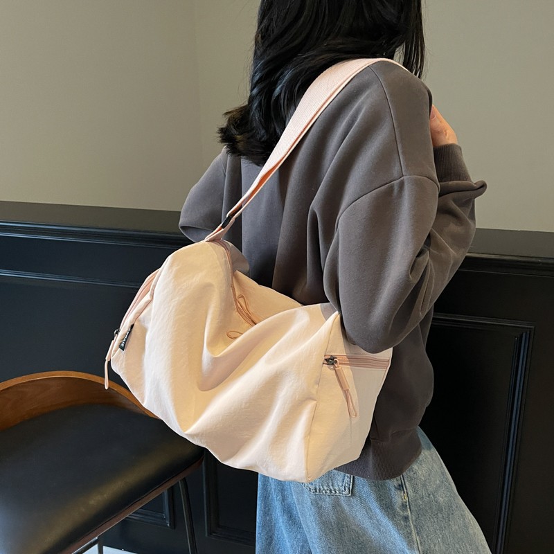 キャリーオンバッグ シンプル軽量ボストンバッグ