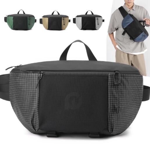 撥水加工メンズボディバッグ斜めがけウエストポーチ