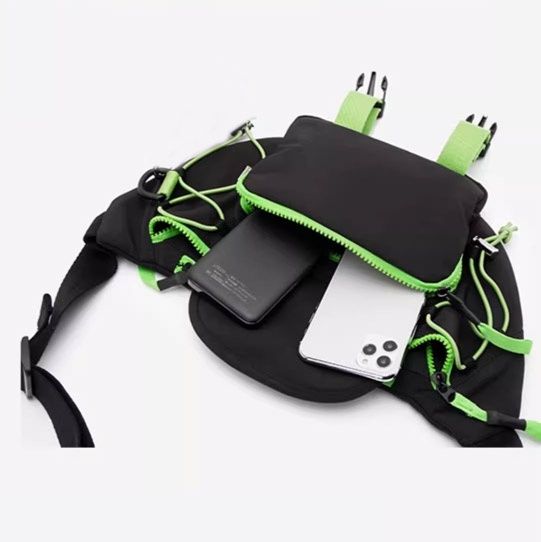 ボディバッグ マルチポケット機能性ボディーバッグ