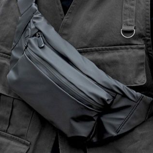 ボディバッグ小さいボディバッグメンズ都会派防水ミニボディバッグ