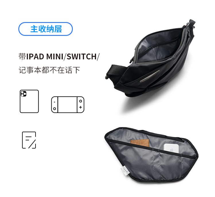 ボディバッグ 軽薄貼身 旅行者用ボディバッグ