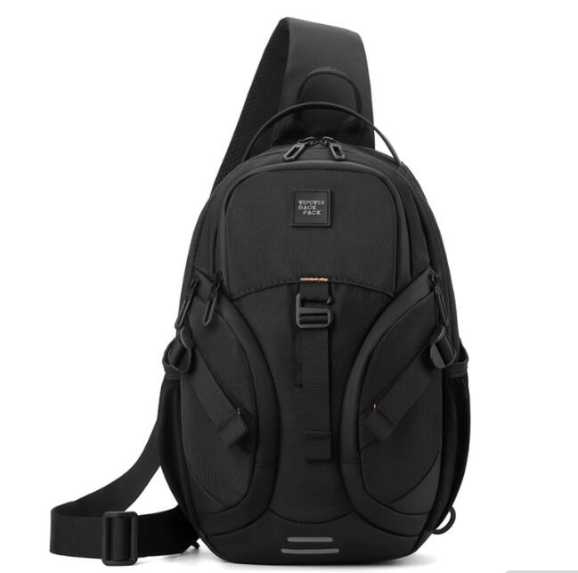 撥水加工メンズボディバッグ斜めがけビジネス対応ショルダー鞄