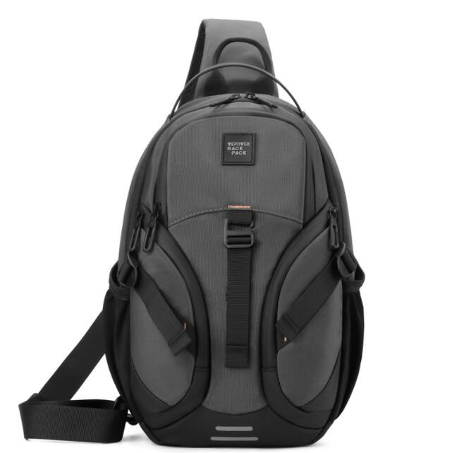 撥水加工メンズボディバッグ斜めがけビジネス対応ショルダー鞄