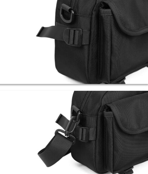 撥水加工斜めがけボディバッグ多収納