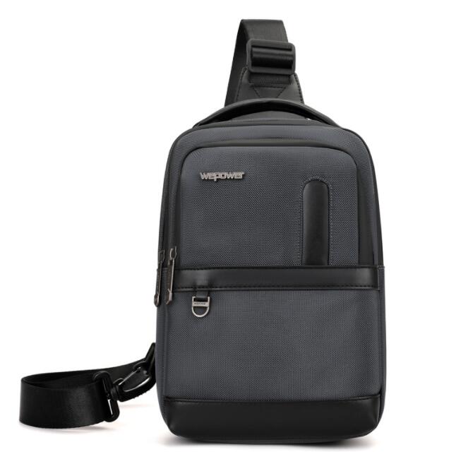 多機能ポケット付きワンショルダーボディバッグ