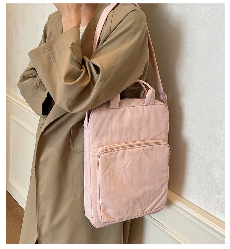 パソコンケース 軽量キルティング縦型二通り持ちパソコンケース