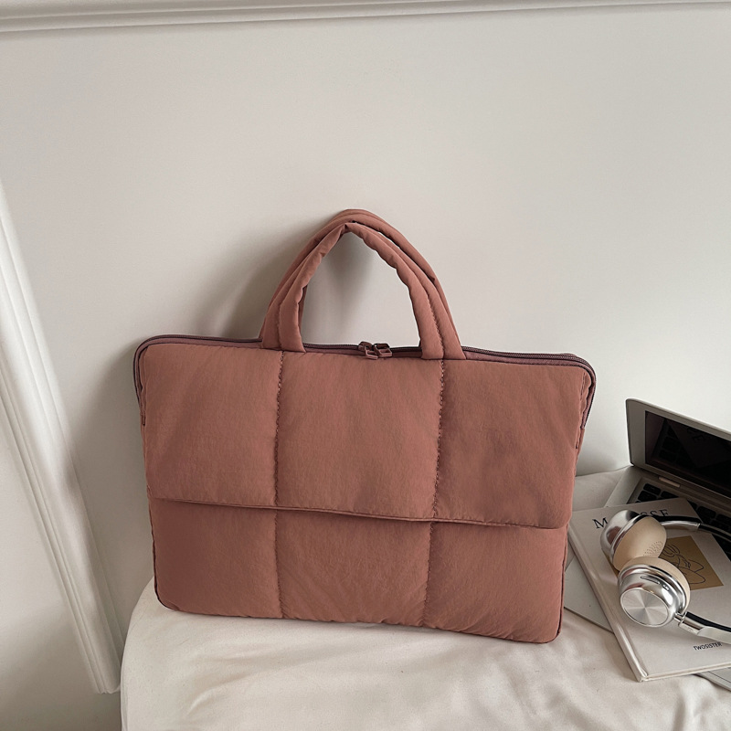 パソコンケース キルティングクッション風パソコンケース