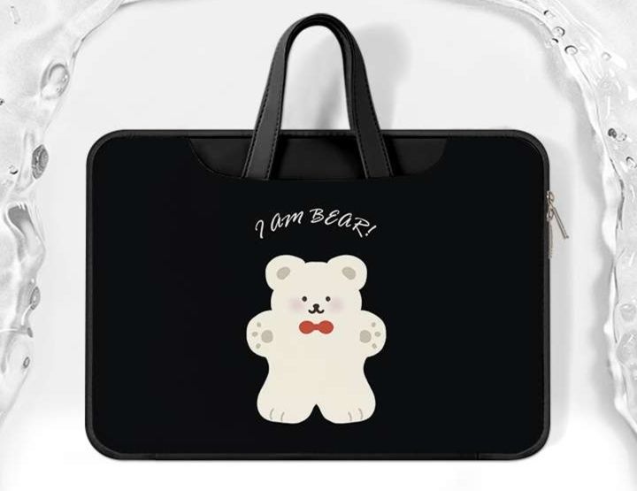 【NG】くまさんポーチ型パソコンケース