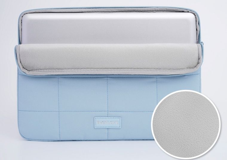 パソコンケース キルティング格子模様パソコン収納バッグ