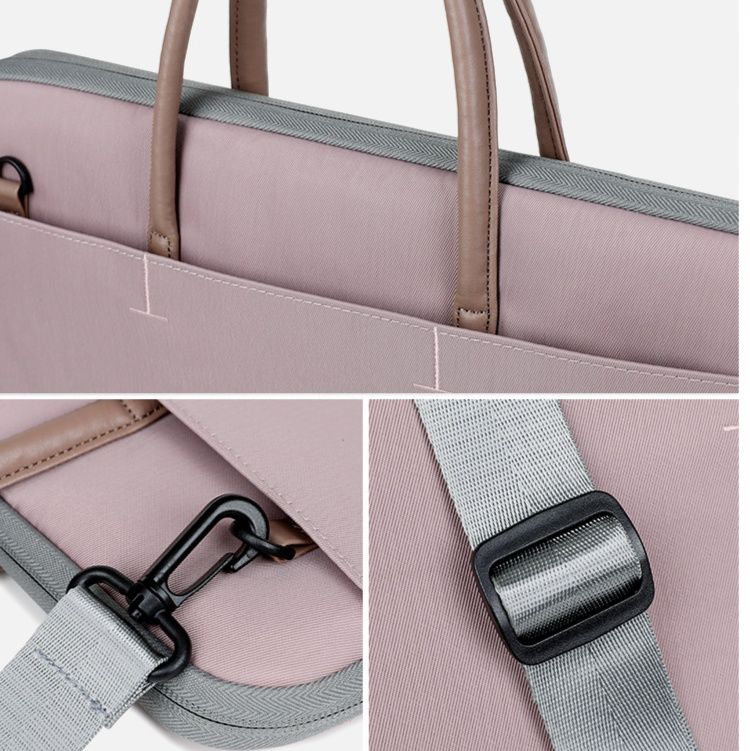 パソコンケース 二通り持ち手付き撥水加工ビジネストート