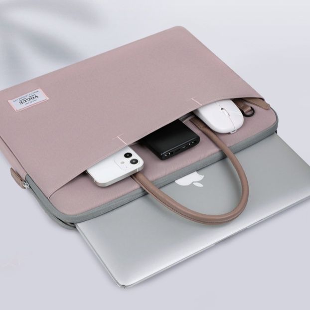 パソコンケース 二通り持ち手付き撥水加工ビジネストート