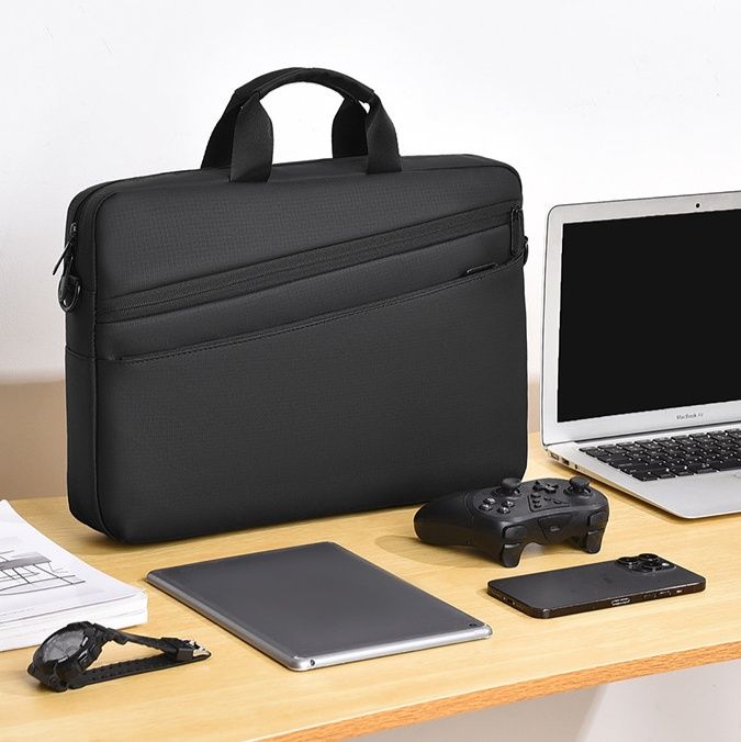 パソコンケース 多機能ファスナー付き通勤用パソコンケース