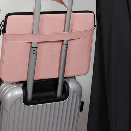 パソコンケース 持ち手付き薄型ビジネス仕様パソコン保護鞄