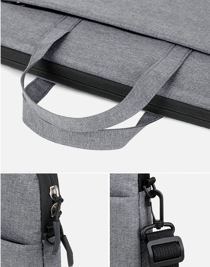 パソコンケース 持ち手付き薄型ビジネス仕様パソコン保護鞄