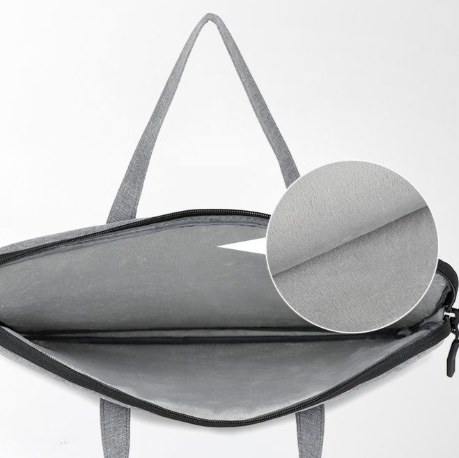 パソコンケース 持ち手付き薄型ビジネス仕様パソコン保護鞄