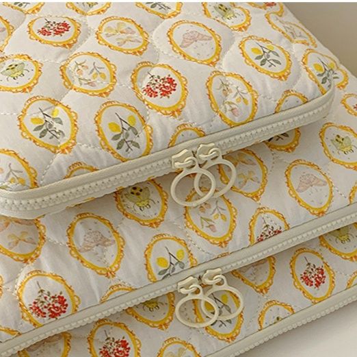 パソコンケース レトロ動物刺繍柄パソコン収納ケース