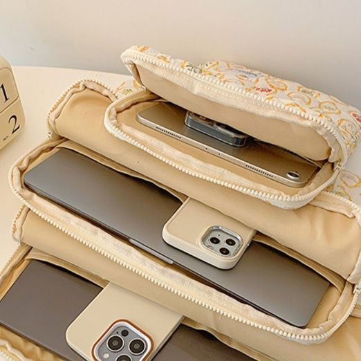 パソコンケース レトロ動物刺繍柄パソコン収納ケース