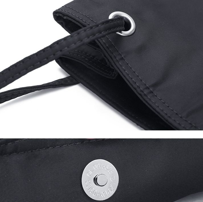 パソコンケース 巾着型レザー調パソコン収納バッグ