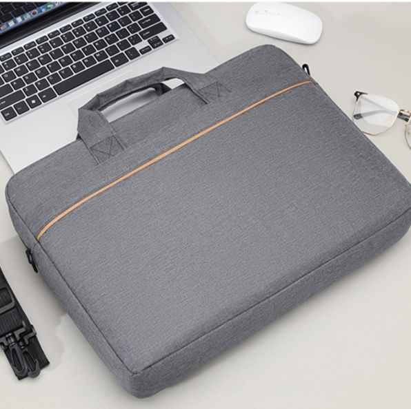 パソコンケース 多機能ポケット付き二層式ビジネスパソコンケース