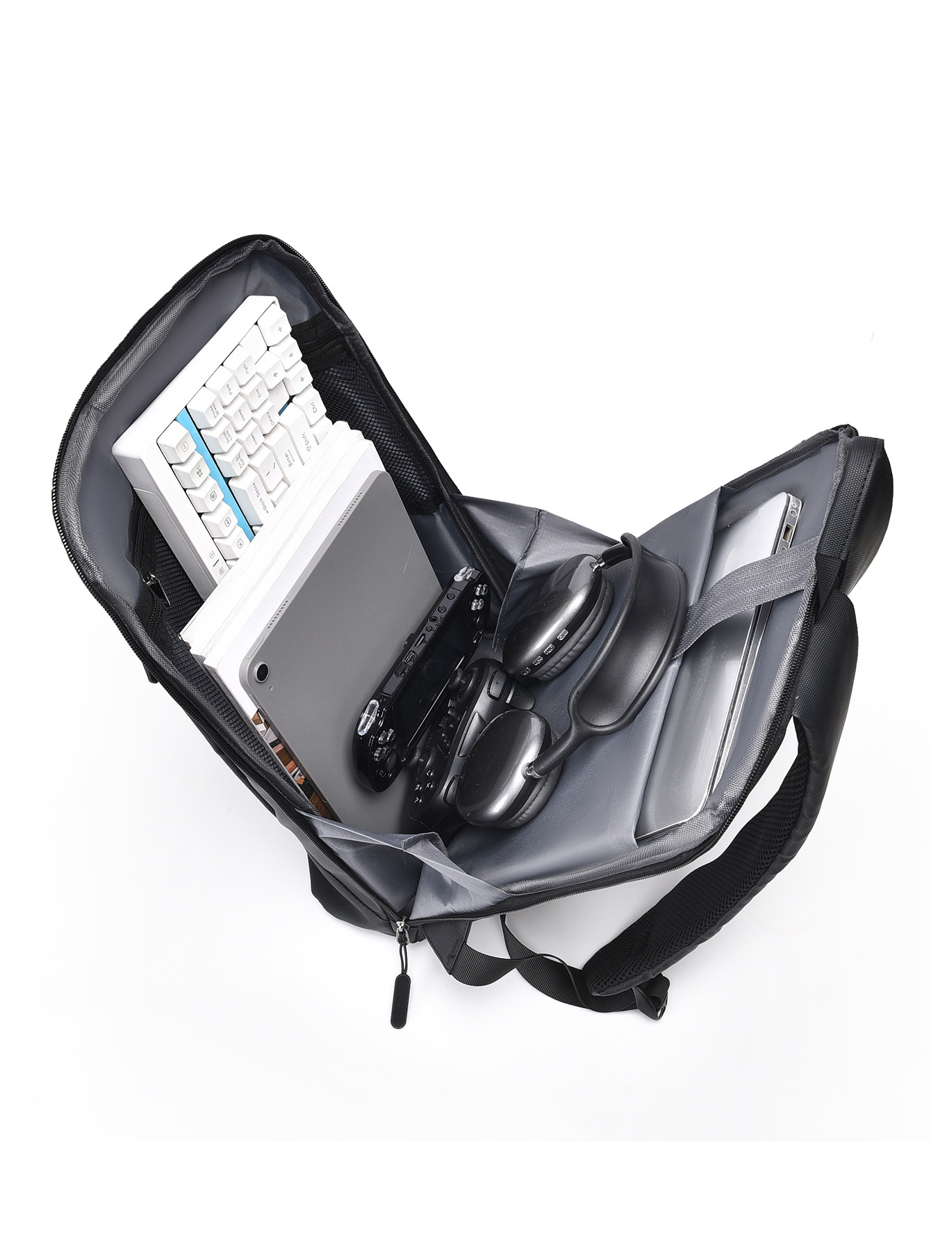 パソコンケース 多機能背負い型パソコン収納鞄ビジネス通勤用