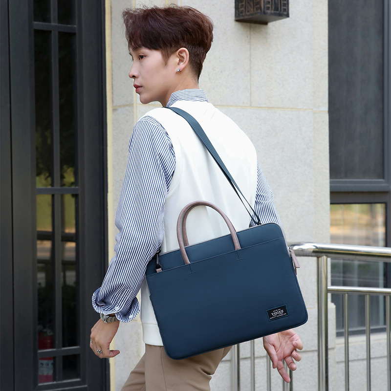 パソコンケース 二通り持ち手付き撥水加工ビジネストート