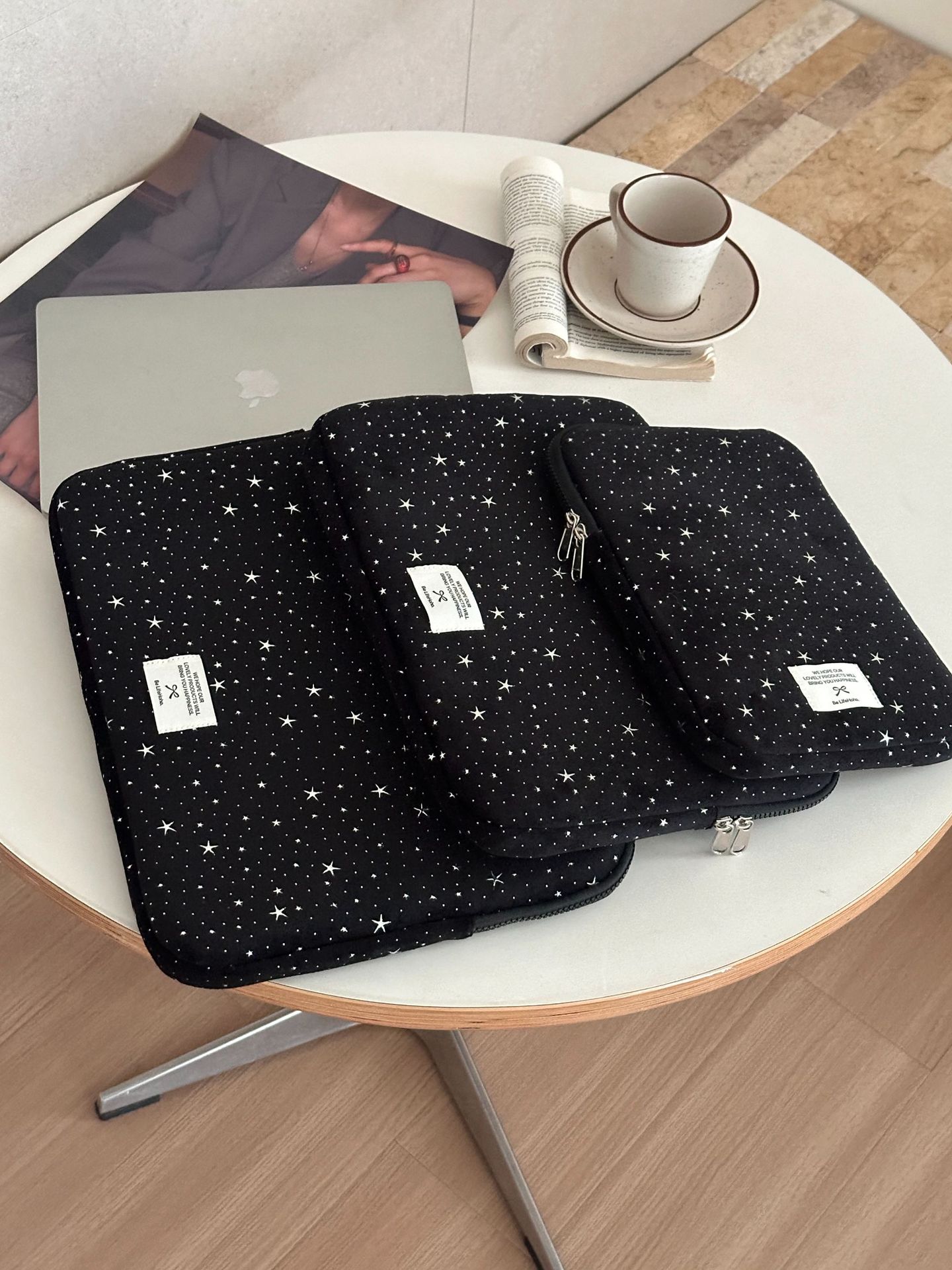 パソコンケース 星空模様の可愛いパソコン収納ケース