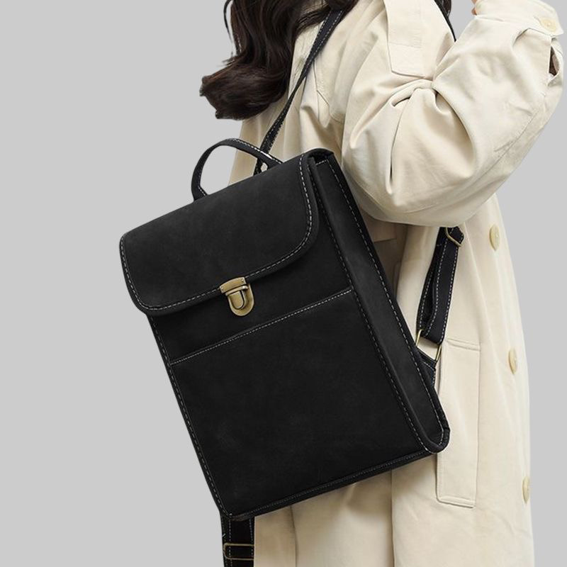 パソコンケース 上質レザー調リュック型パソコンケース