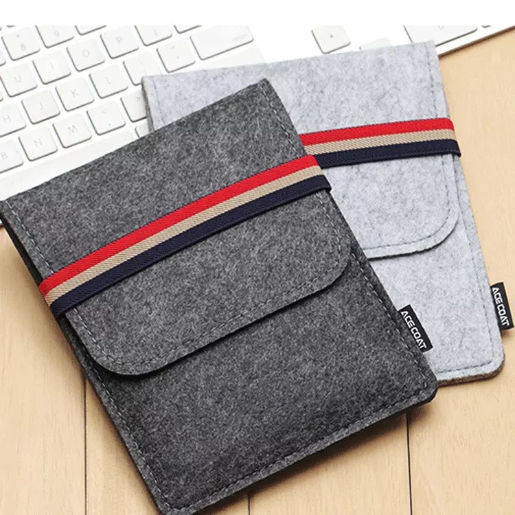 パソコンケース 天然羊毛素材のスリム型ノートパソコン保護ケース