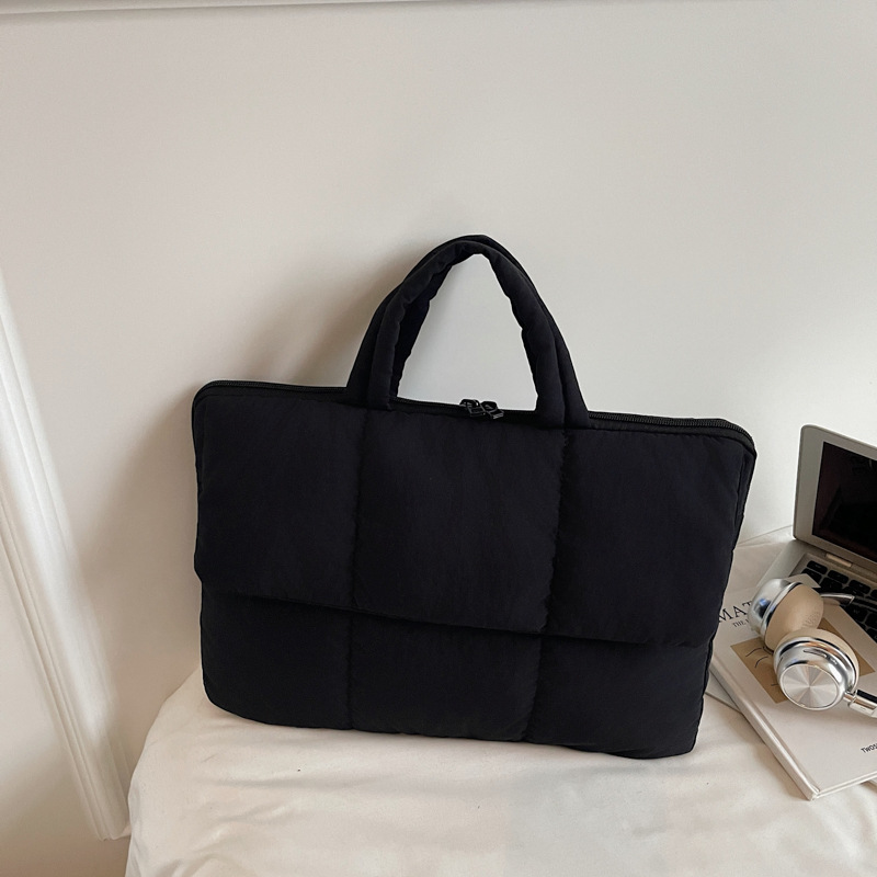 パソコンケース キルティングクッション風パソコンケース