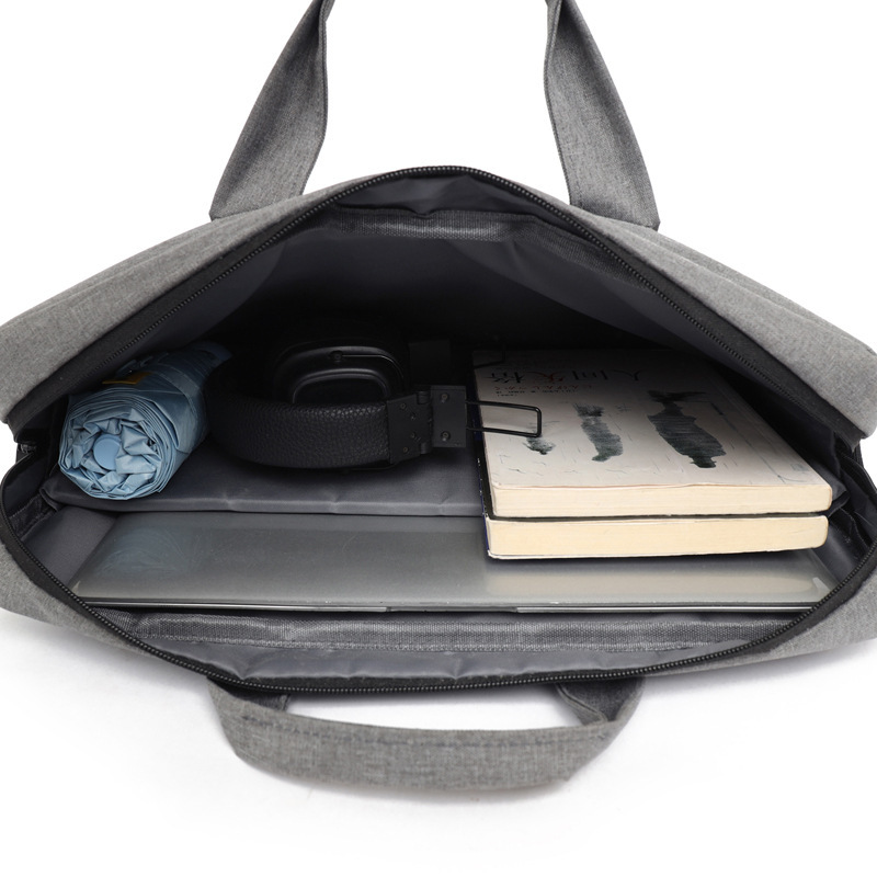 パソコンケース 多機能ポケット付き二層式ビジネスパソコンケース