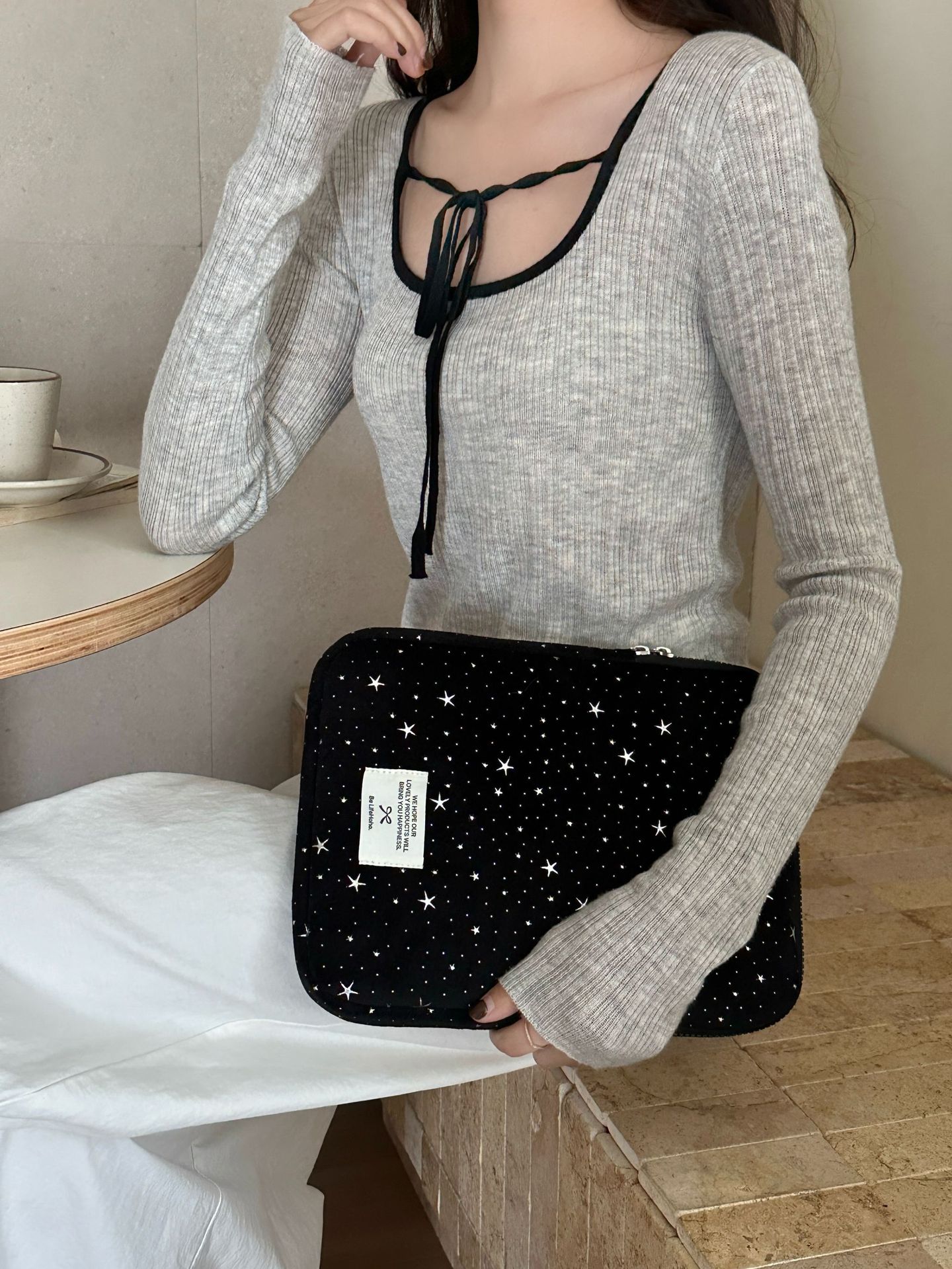 パソコンケース 星空模様の可愛いパソコン収納ケース