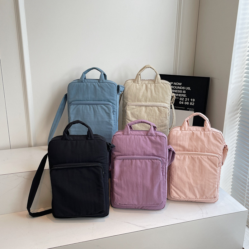 パソコンケース 軽量キルティング縦型二通り持ちパソコンケース