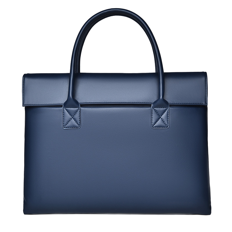 パソコンケース 上品ハンドル付きフラップ式パソコンケース