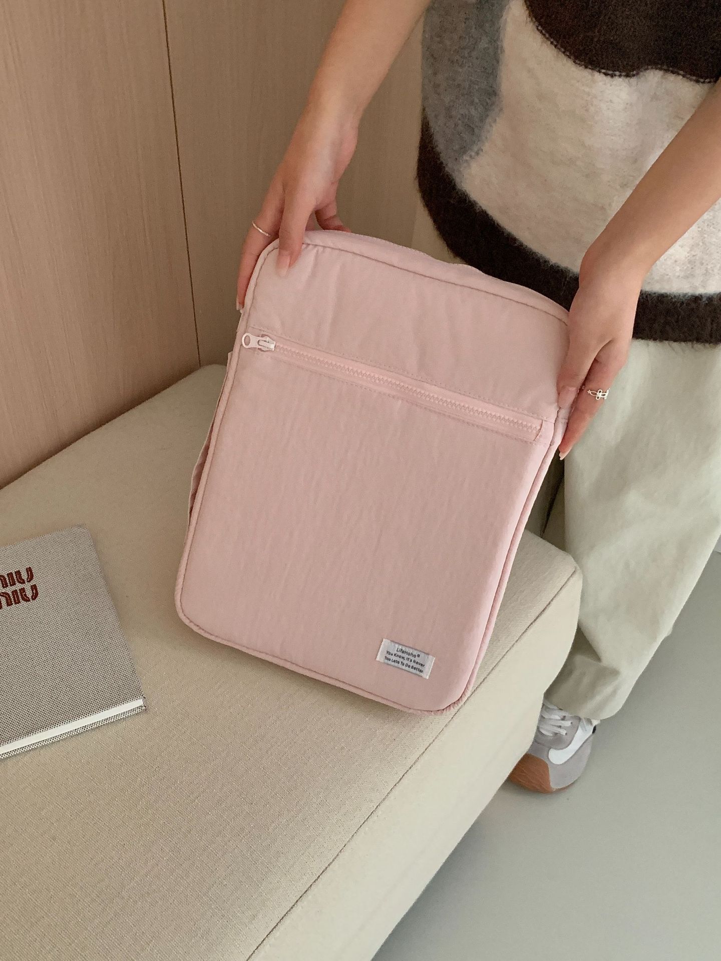 パソコンケース ふんわりキルティング多機能パソコンケース