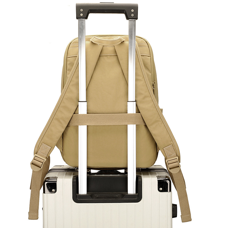 パソコンケース 多機能ポケット付き撥水加工リュック型パソコン収納鞄