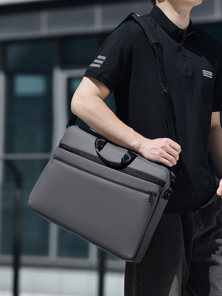 パソコンケース 多機能ファスナー付き通勤用パソコンケース