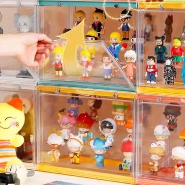フィギュアケース 積み重ね可能な小型コレクション棚