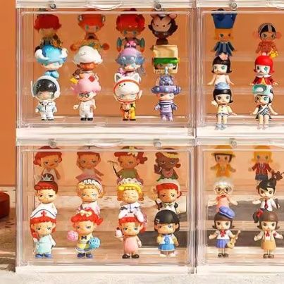 フィギュアケース 積み重ね可能な小型コレクション棚