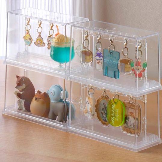 フィギュアケース 積み重ね可能な小型展示ケース