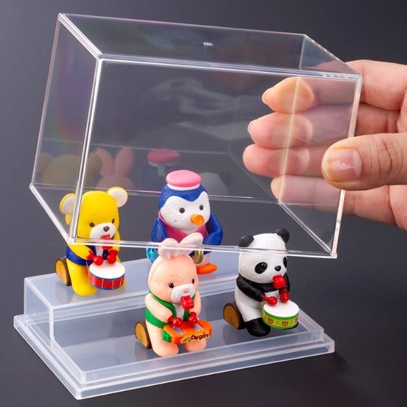 フィギュアケース 積み重ね可能な小型展示ケース
