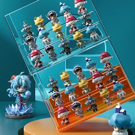 フィギュアケース 階段式コレクションショーケース