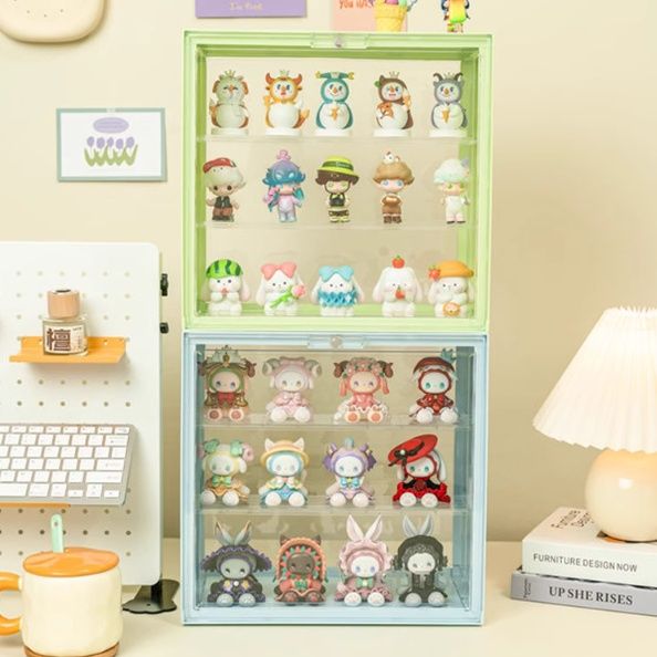 フィギュアケース 組み合わせ自由な積み重ねフィギュアケース
