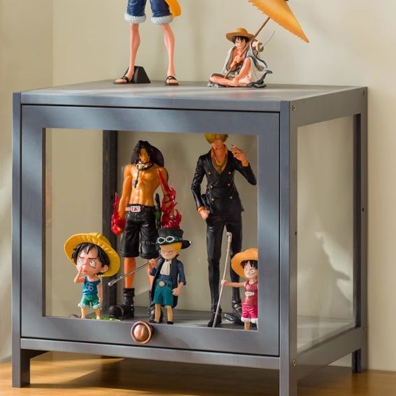 フィギュアケース 積み重ね自在ガラス扉コレクションケース