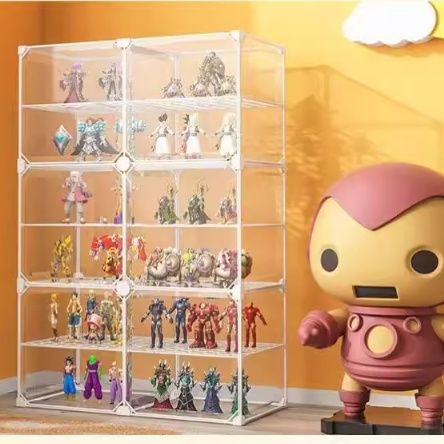フィギュアケース 積み重ね透明コレクションボックス